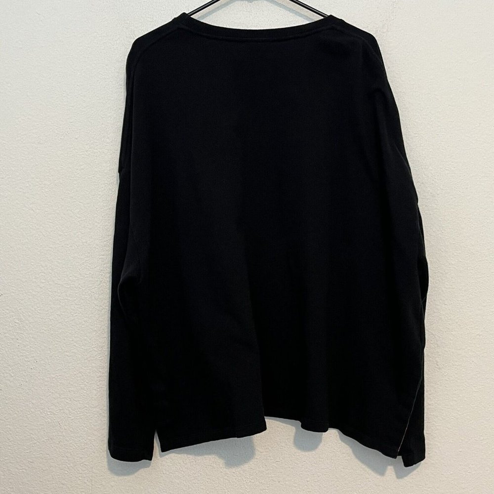 Disney Parks Disneyland Reversible Sequin Mickey Mouse Black Sweatshirt Size 1X - Picture 7 of 16